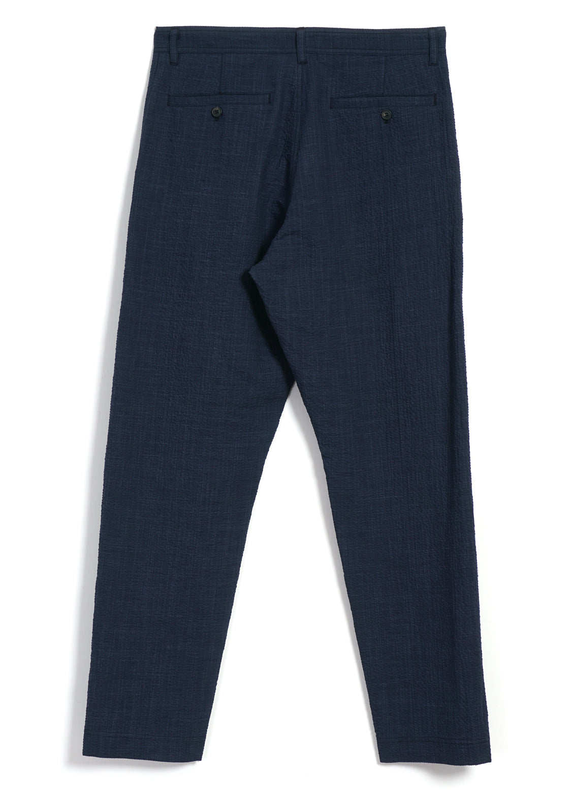 KEN | Wide Cut Trousers | Crinkle Blue
