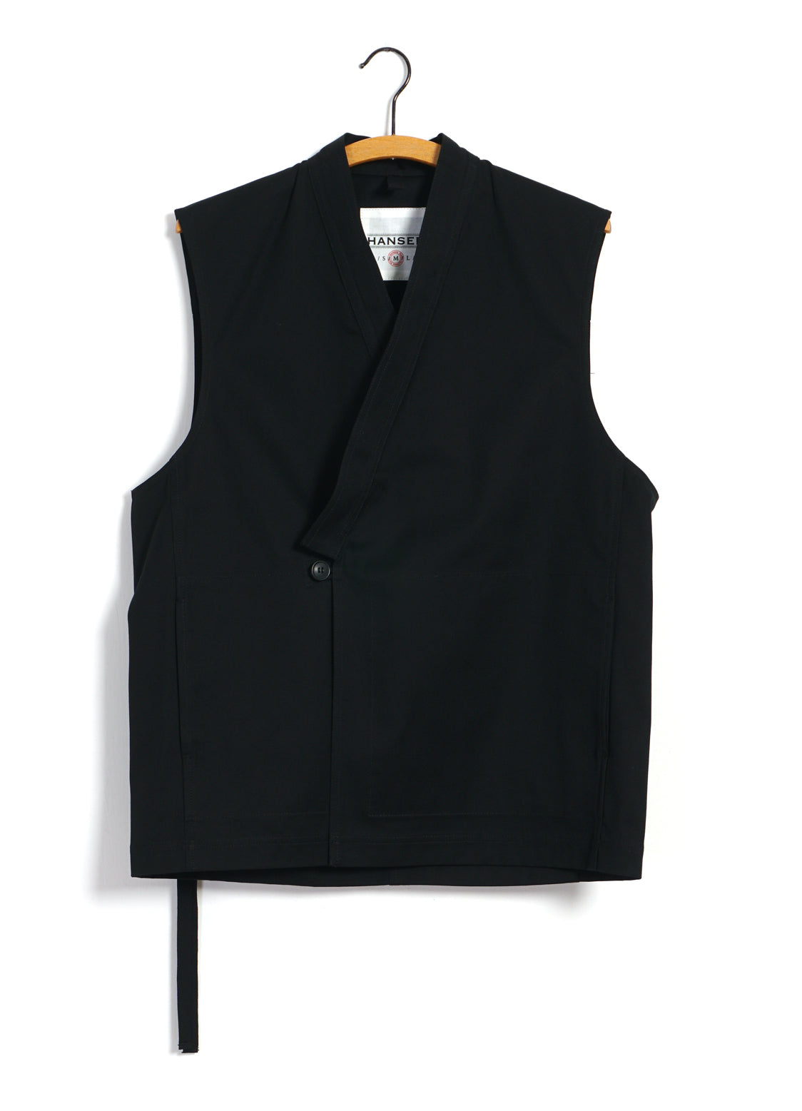 HAUK | Eastern Waistcoat | Raven – HANSEN Garments