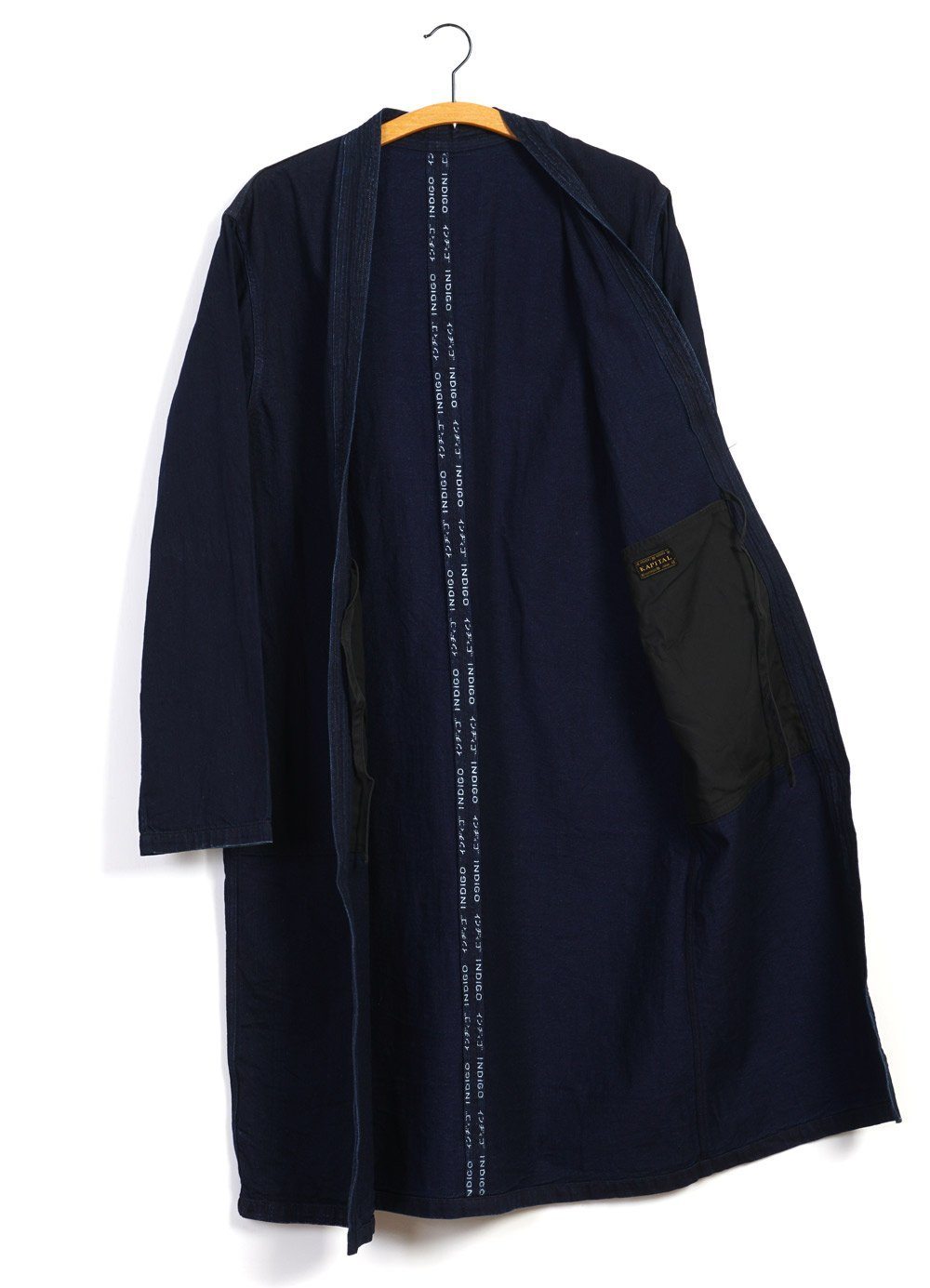8oz SELVEDGE DENIM | KAKASHI COAT | Indigo | € 525 -Kapital- HANSEN Garments