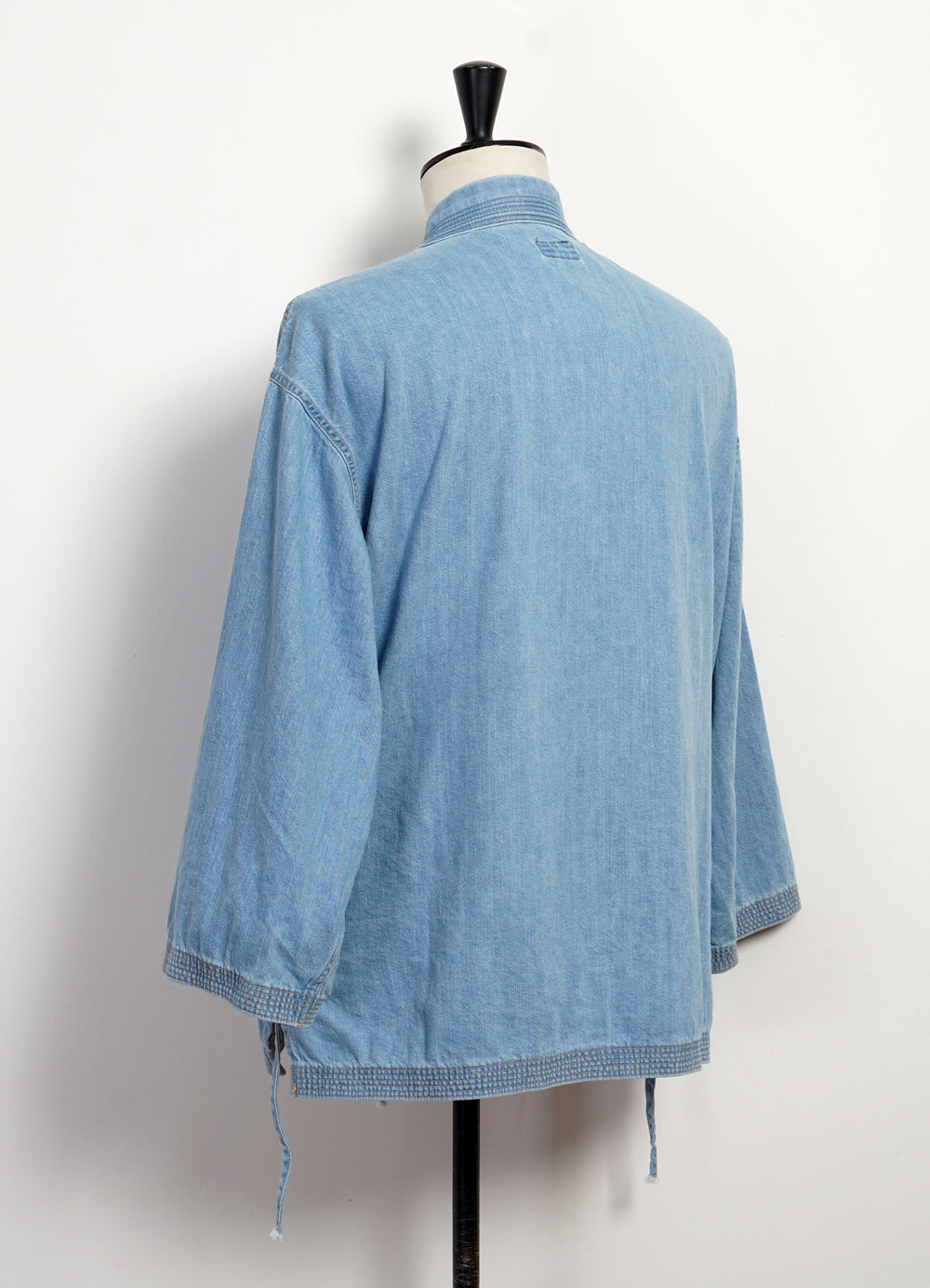 KAKASHI | 8oz Kimono-style Denim Shirt | Processed Indigo
