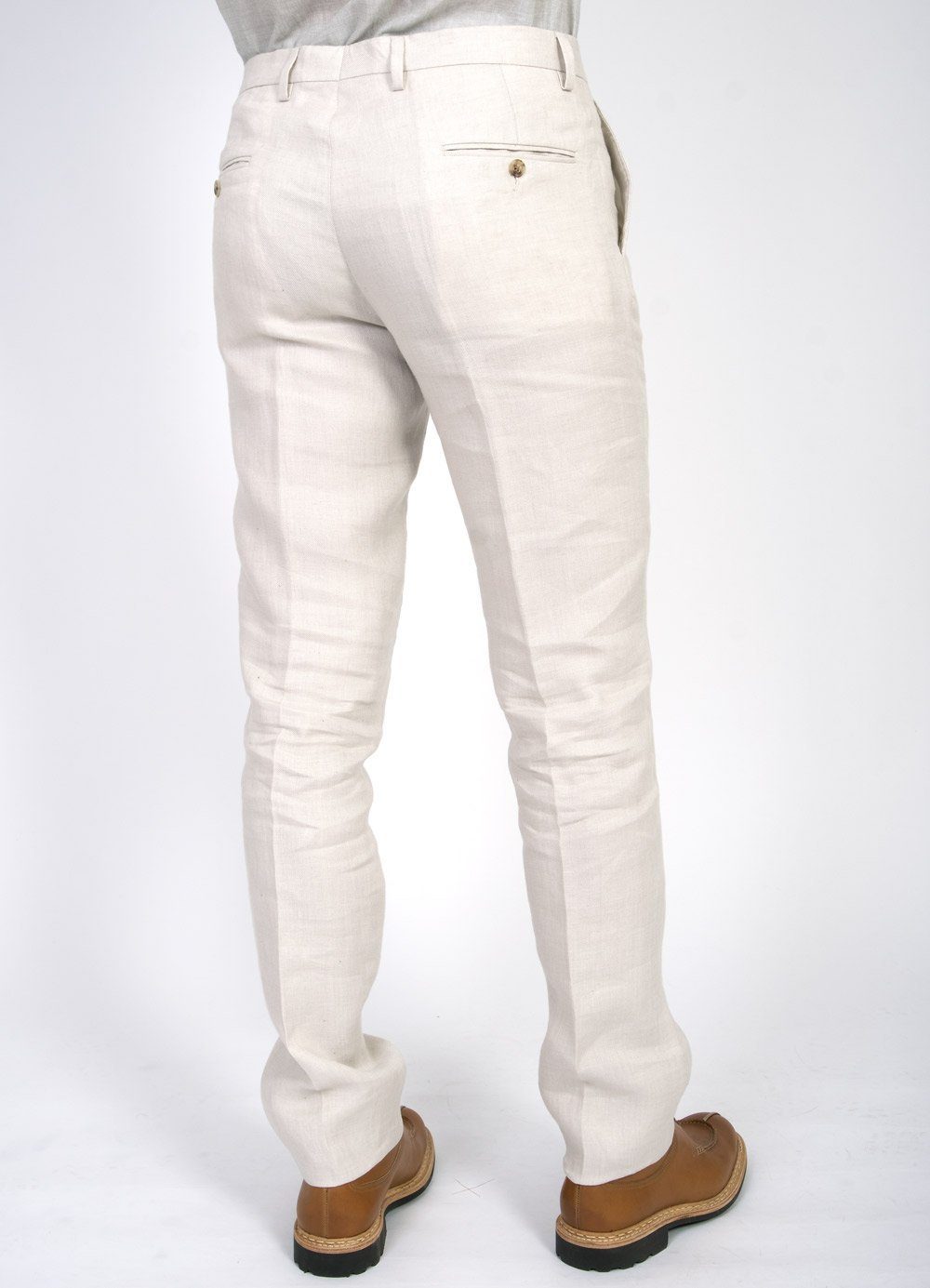 ALEX | Formal Suit Trousers | Ecru I €270 -HANSEN Garments- HANSEN Garments