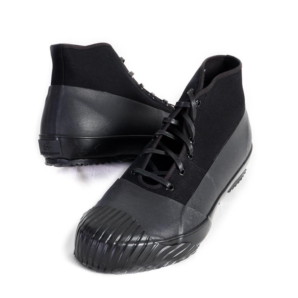 ALLWEATHER | Vulcanised Sole Sneaker Boot | Black | €250 -Moon Star- HANSEN Garments