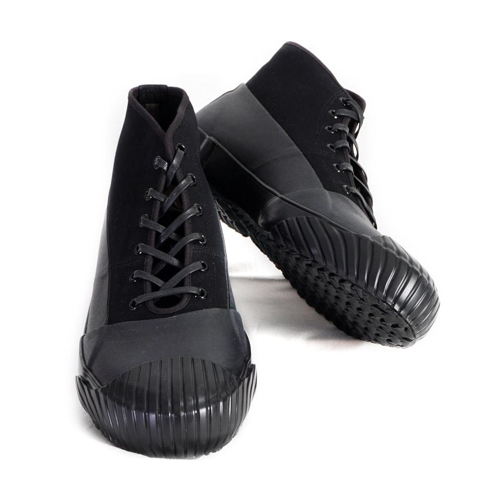 ALLWEATHER | Vulcanised Sole Sneaker Boot | Black | HANSEN Garments