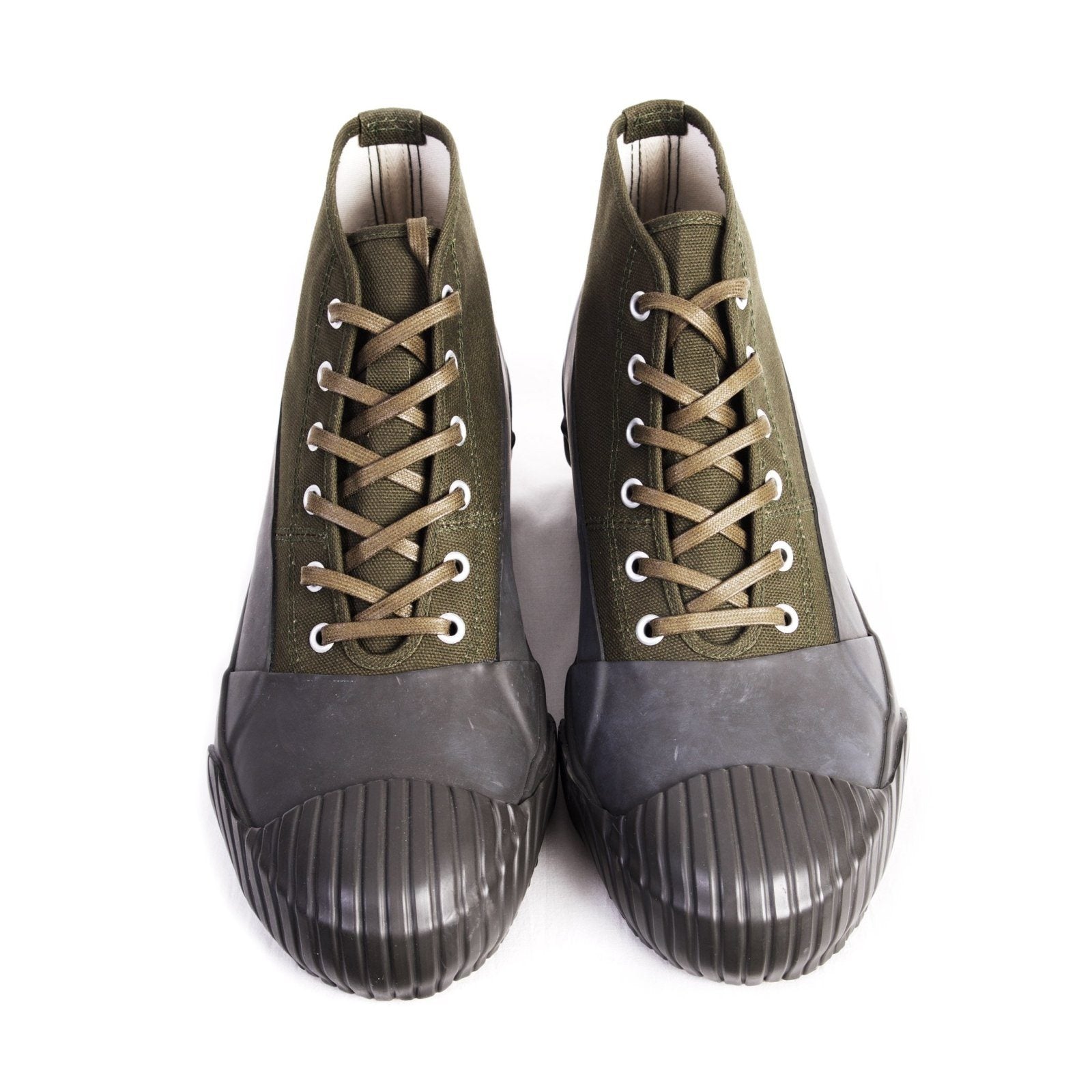 ALLWEATHER | Vulcanised Sole Sneaker Boot | Khaki | €250 -Moon Star- HANSEN Garments