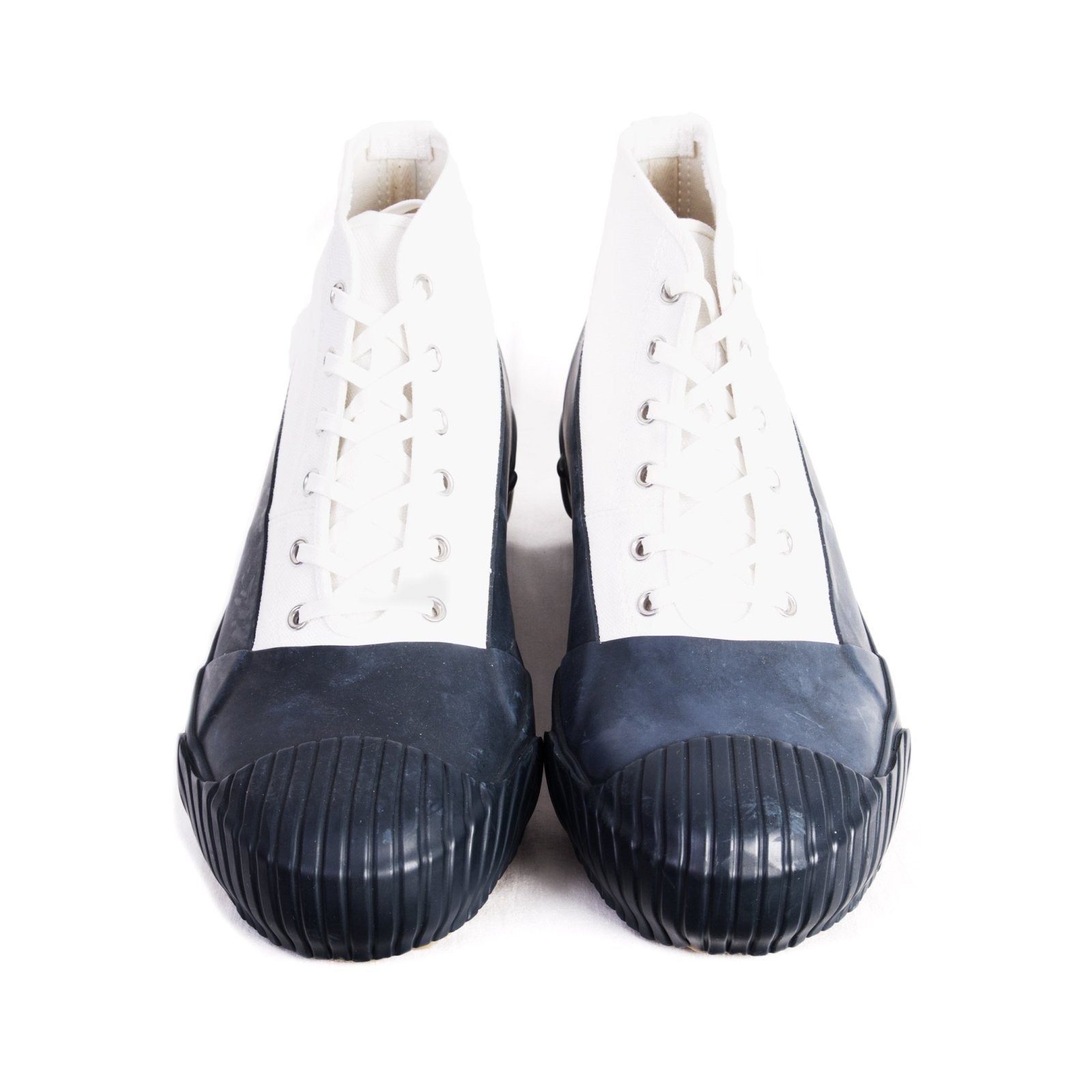 ALLWEATHER | Vulcanised Sole Sneaker Boot | Navy White | €250 -Moon Star- HANSEN Garments