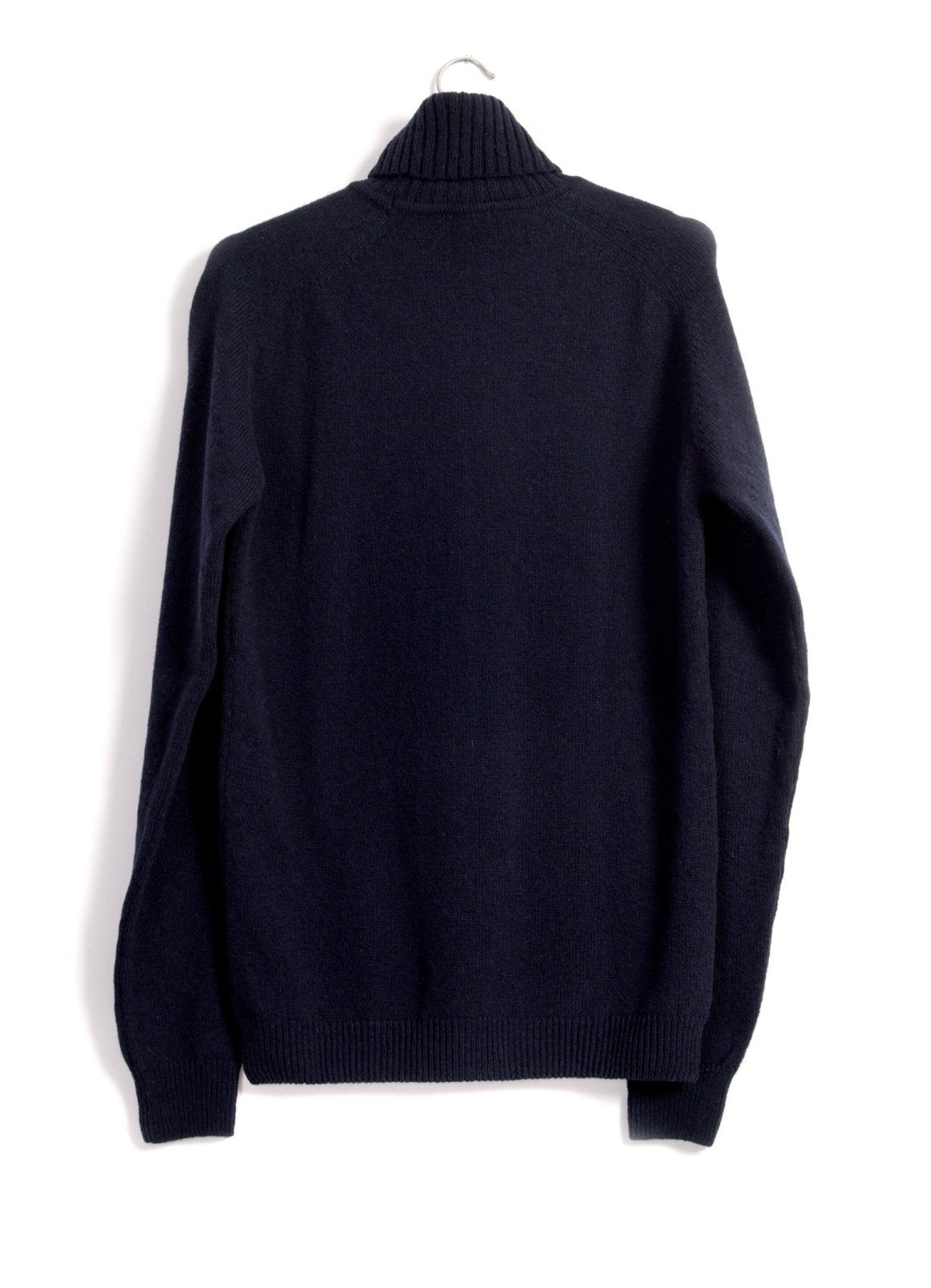 HANSEN Garments - ALVIN | Single Stitch Turtleneck Sweater | Navy - HANSEN Garments