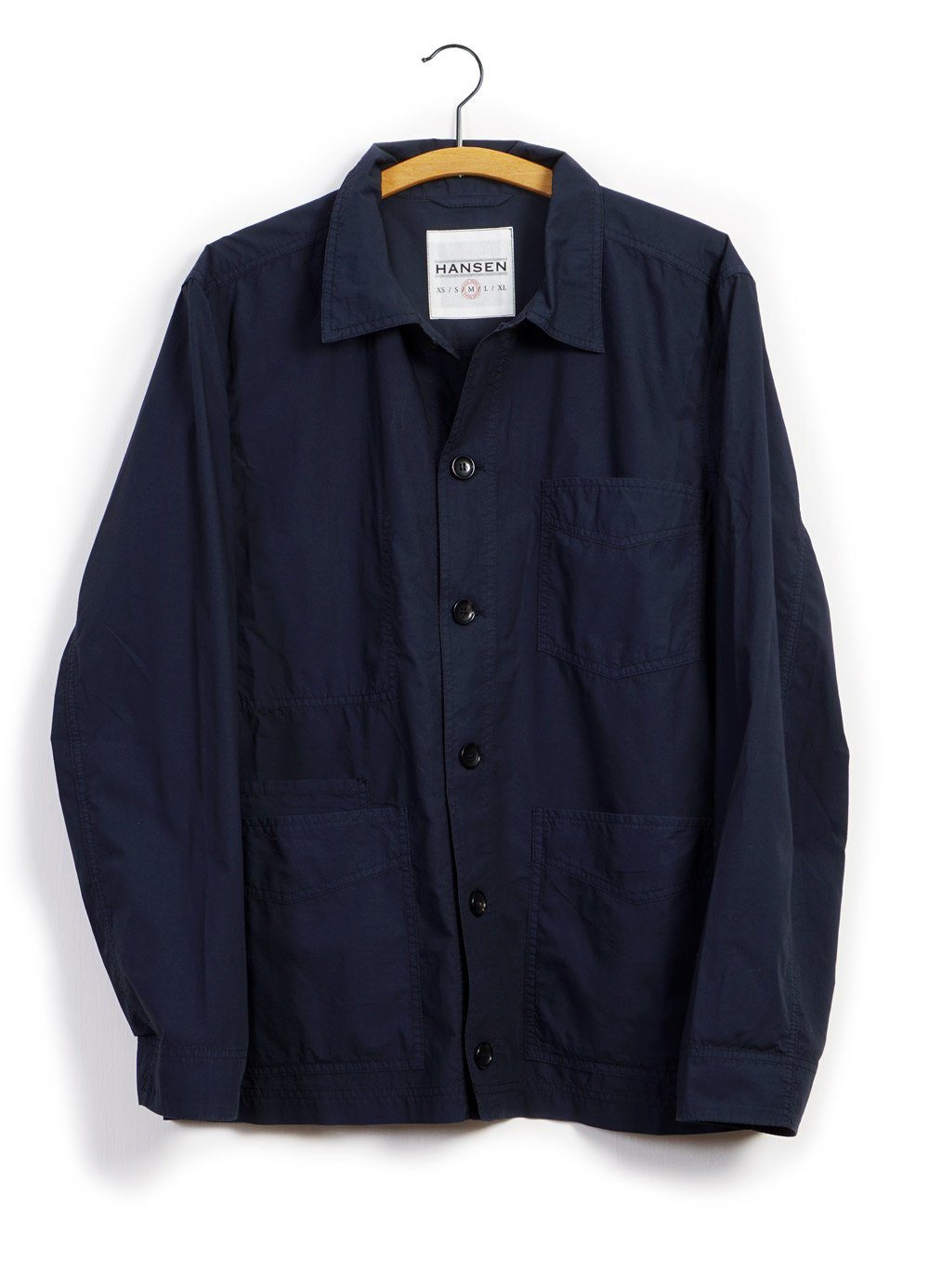 ANDERS | Light Work Jacket | Navy -HANSEN Garments- HANSEN Garments