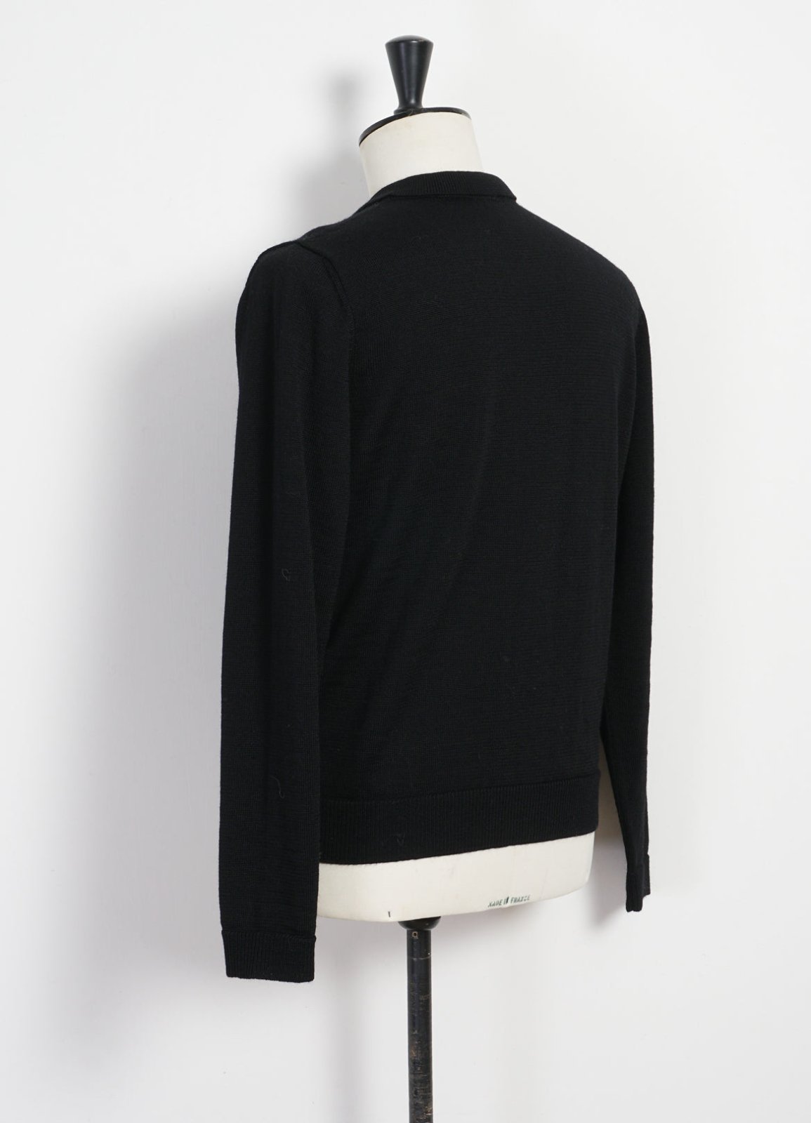 HANSEN GARMENTS - ANDRE | Knitted Crew Neck Sweater | Black - HANSEN Garments