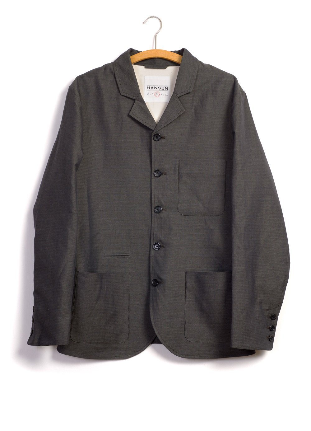 ANKER | Casual Five Button Blazer | Khaki | €470 -HANSEN Garments- HANSEN Garments