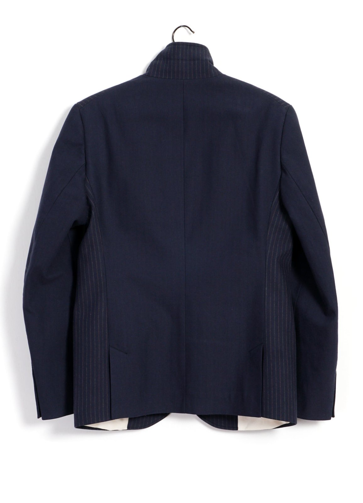 HANSEN GARMENTS - ANKER | Four Button Classic Blazer | Blue Pin - HANSEN Garments