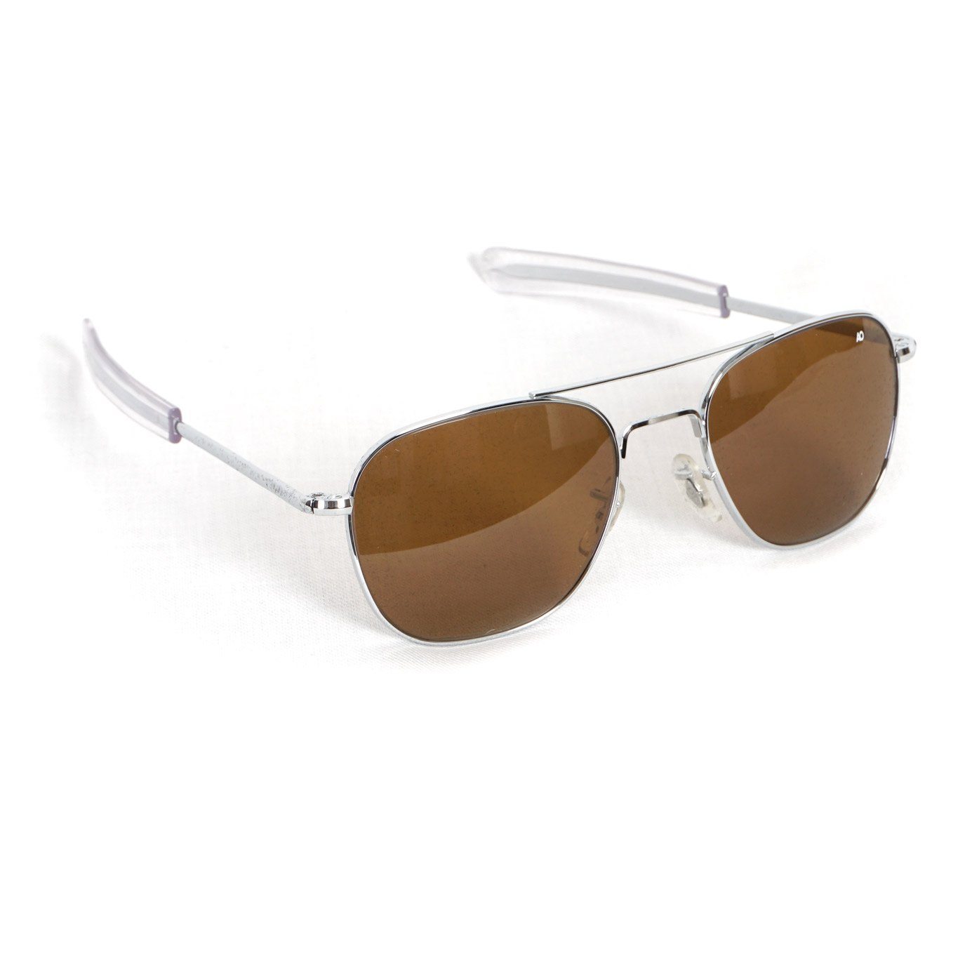 ACCESSORIES - AO EYEWEAR | Original Pilot Sunglasses I Silver Brown - HANSEN Garments