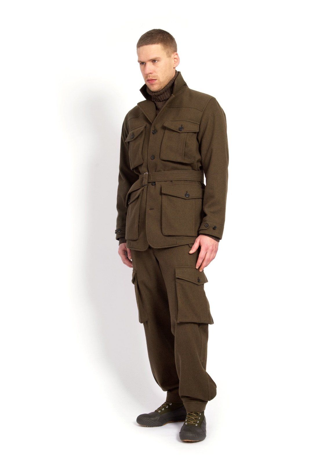 ARVE | Cargo Pockets Winter Jacket | Olive | €470 -HANSEN Garments- HANSEN Garments