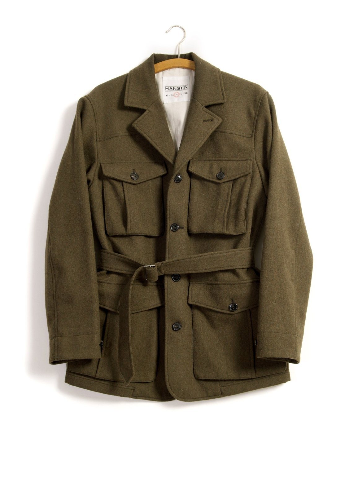 ARVE | Cargo Pockets Winter Jacket | Olive | €470 -HANSEN Garments- HANSEN Garments