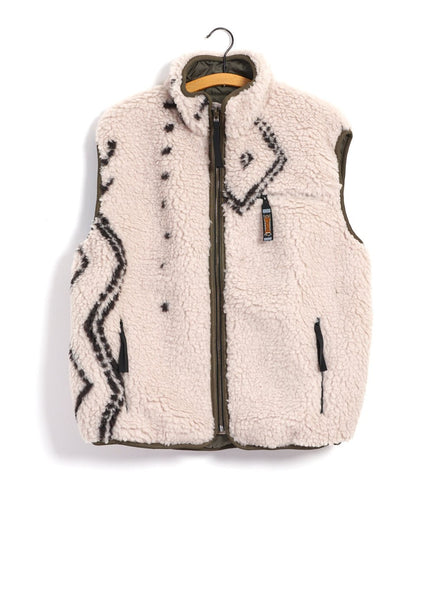 ジャケット・アウター rosymonster bearly boa vest beni-ourain-boa-fleece-