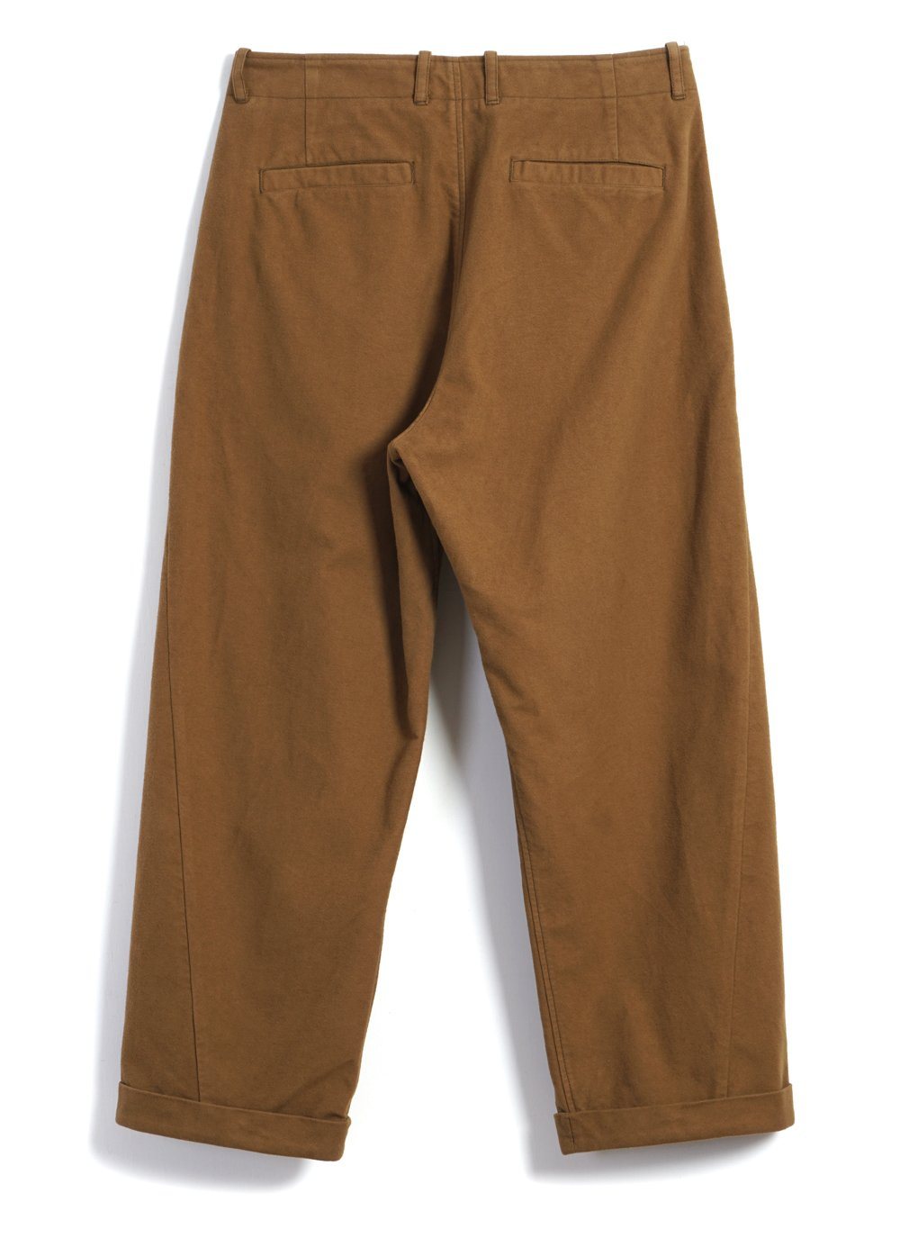 HANSEN GARMENTS - BOBBY | Super Wide Pleated Trousers | Turmeric - HANSEN Garments