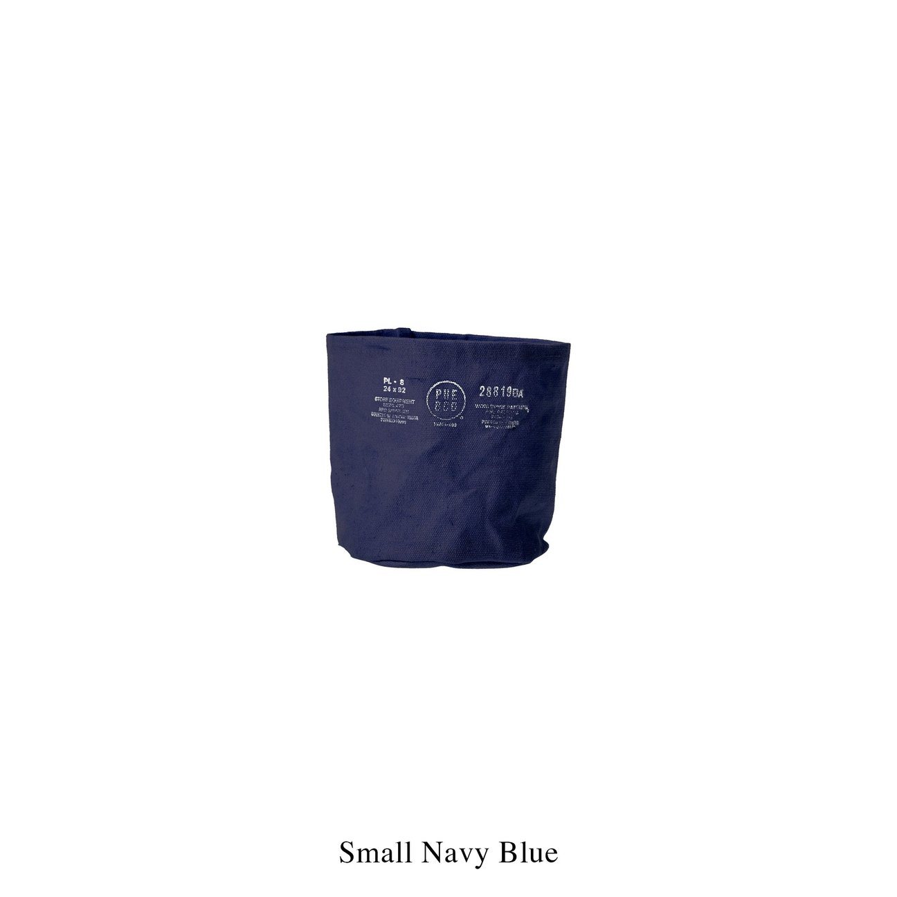 PUEBCO - CANVAS POT COVER | Navy Blue - HANSEN Garments
