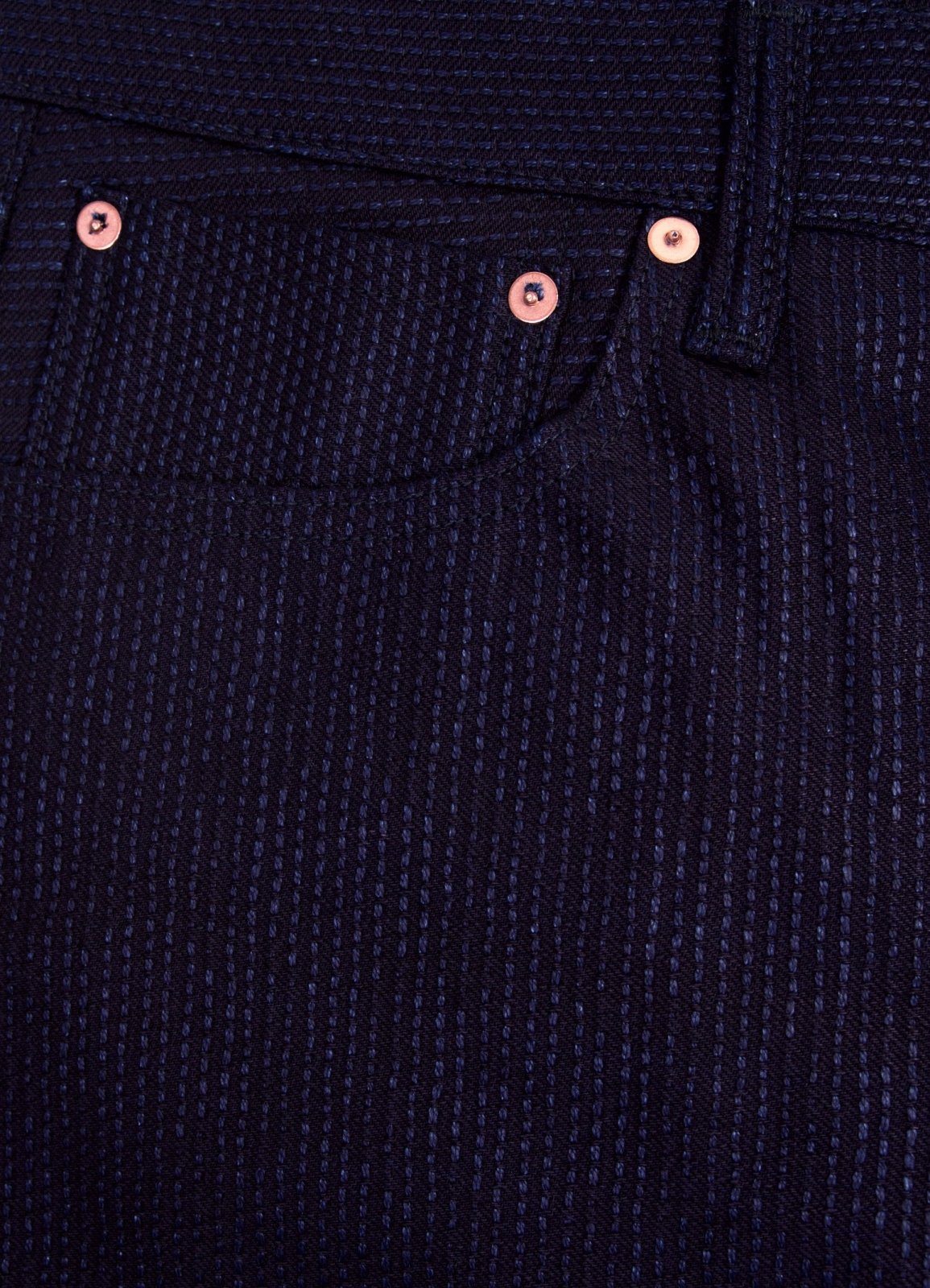 CENTURY DENIM 5P OKAGILLY | Sashiko Jeans | Indigo | €595 -Kapital- HANSEN Garments