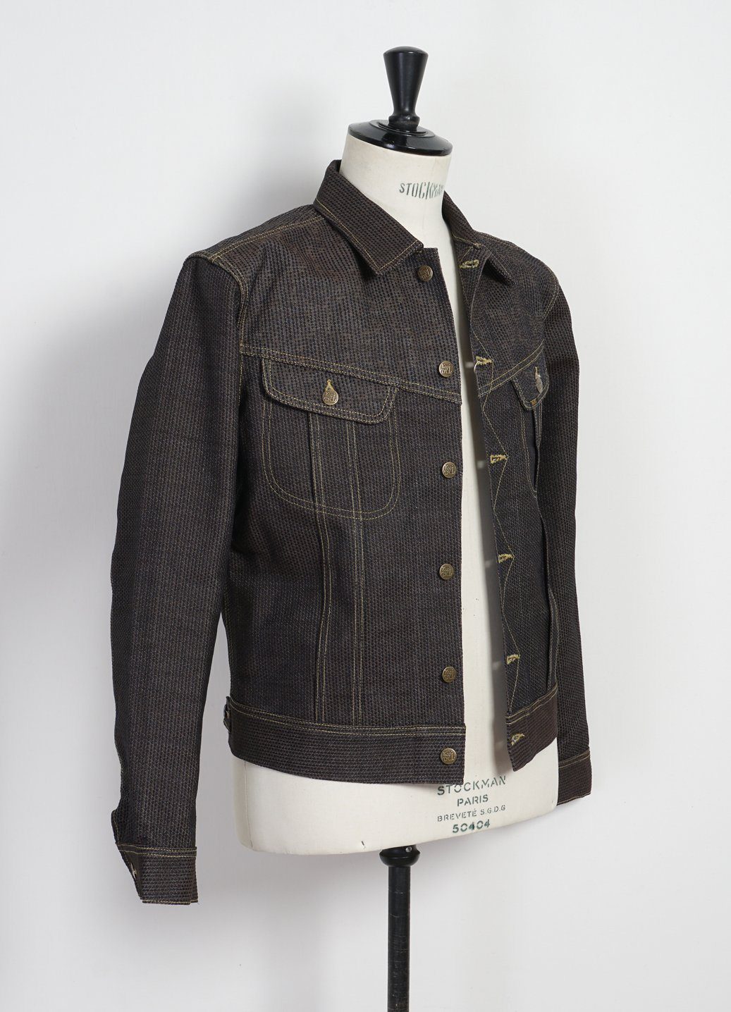 KAPITAL - CENTURY DENIM | Long Westerner Jacket | N5S(Brown) - HANSEN Garments