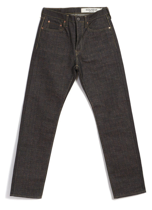 CENTURY DENIM MONKEY CISCO | Sashiko 5P Jeans | N5S(Brown)