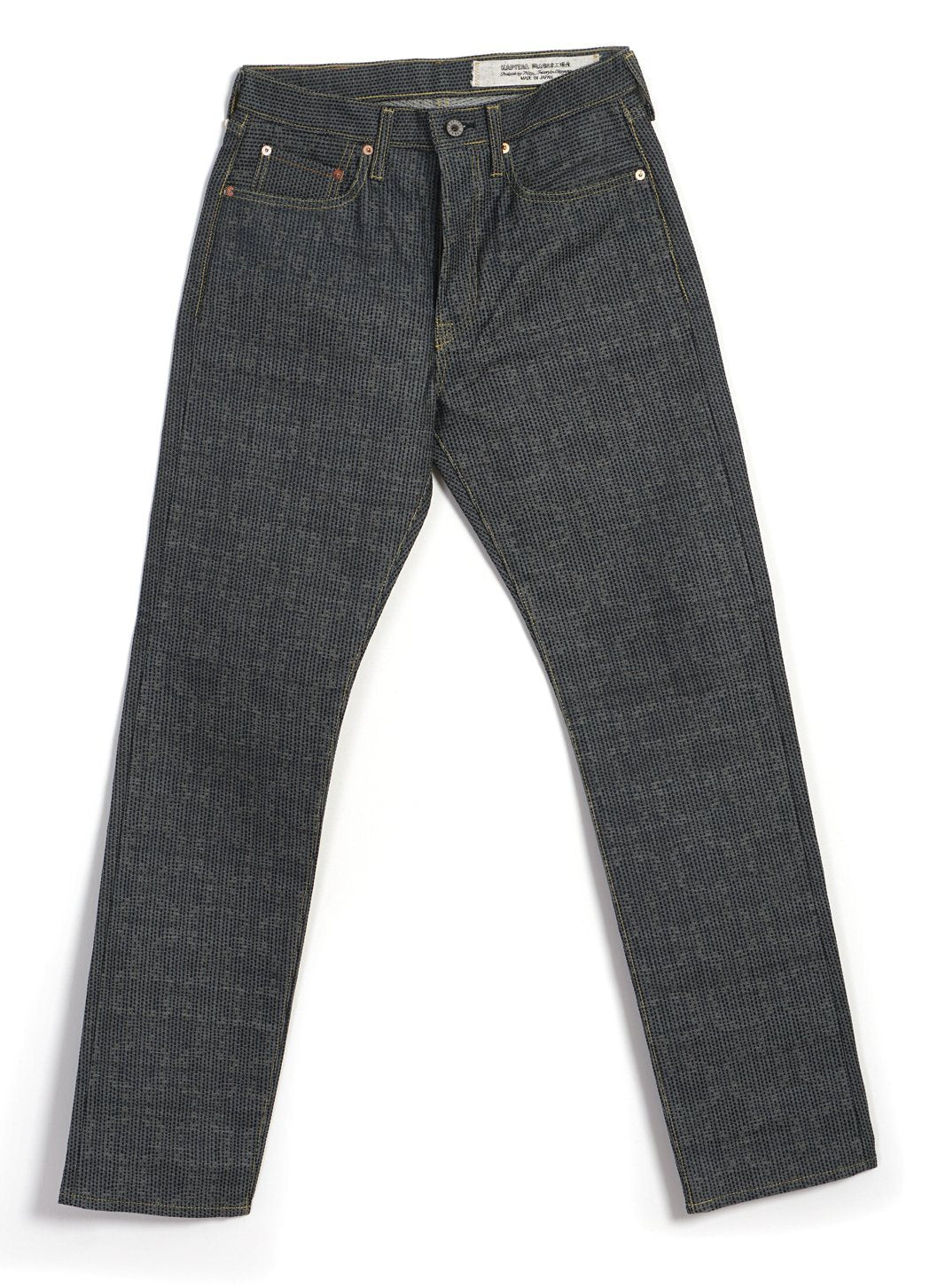 KAPITAL - CENTURY DENIM MONKEY CISCO | Sashiko 5P Jeans | N7S(Silver) - HANSEN Garments