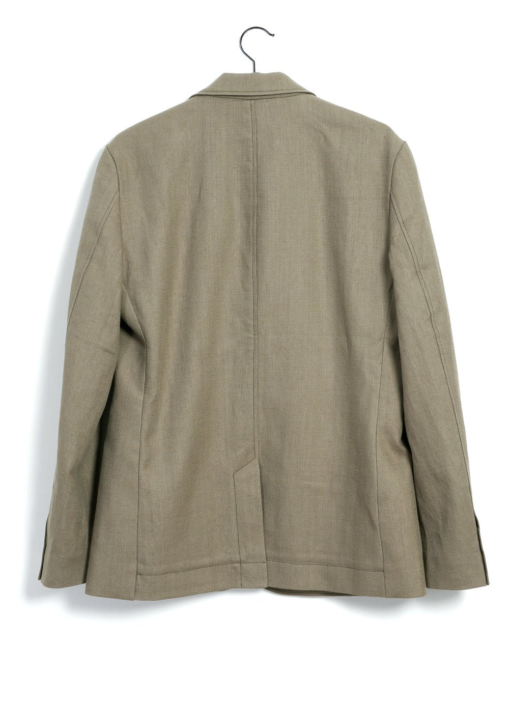 Khaki Green Linen Suit - Hangrr