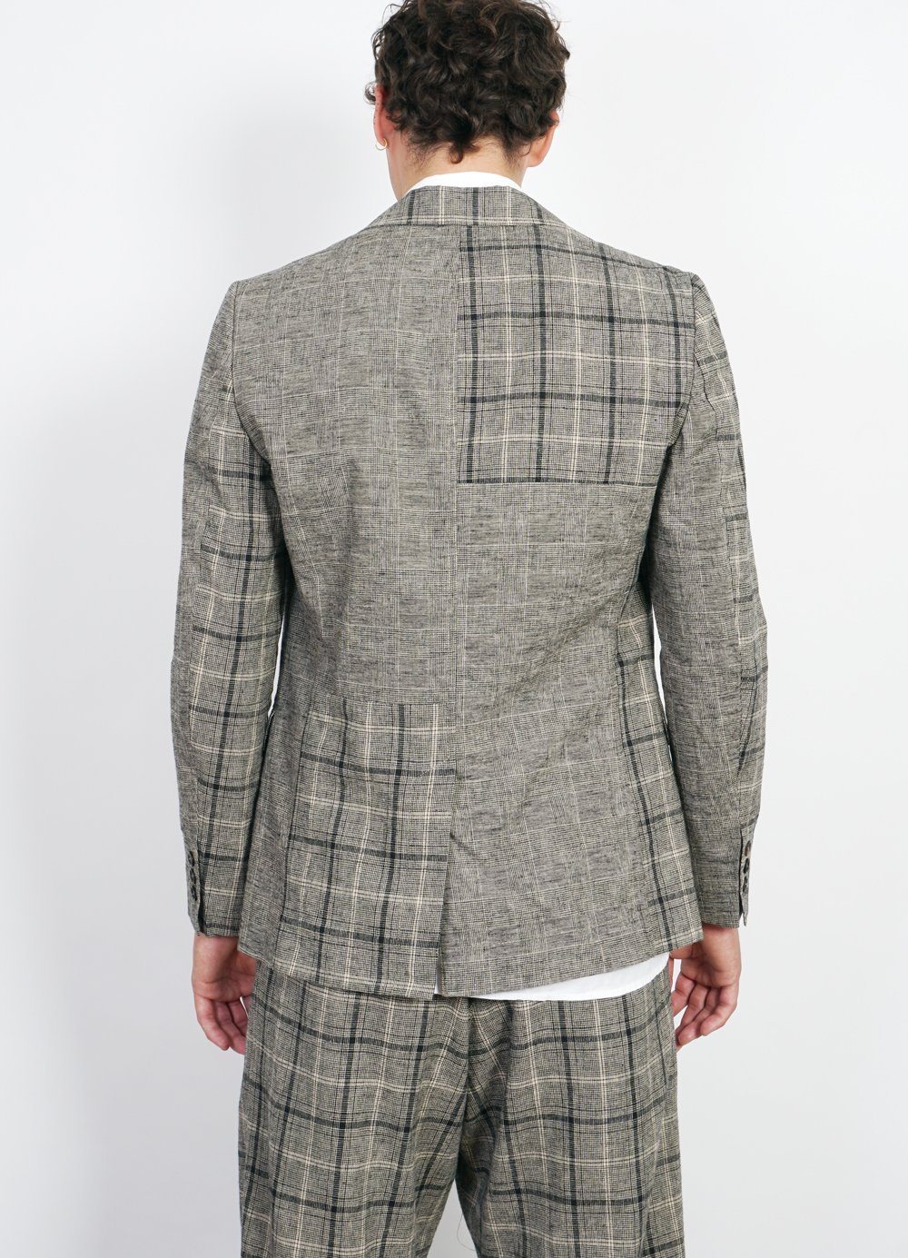 CHRISTOFFER | Two Button Blazer | Mixed Check -HANSEN Garments- HANSEN Garments