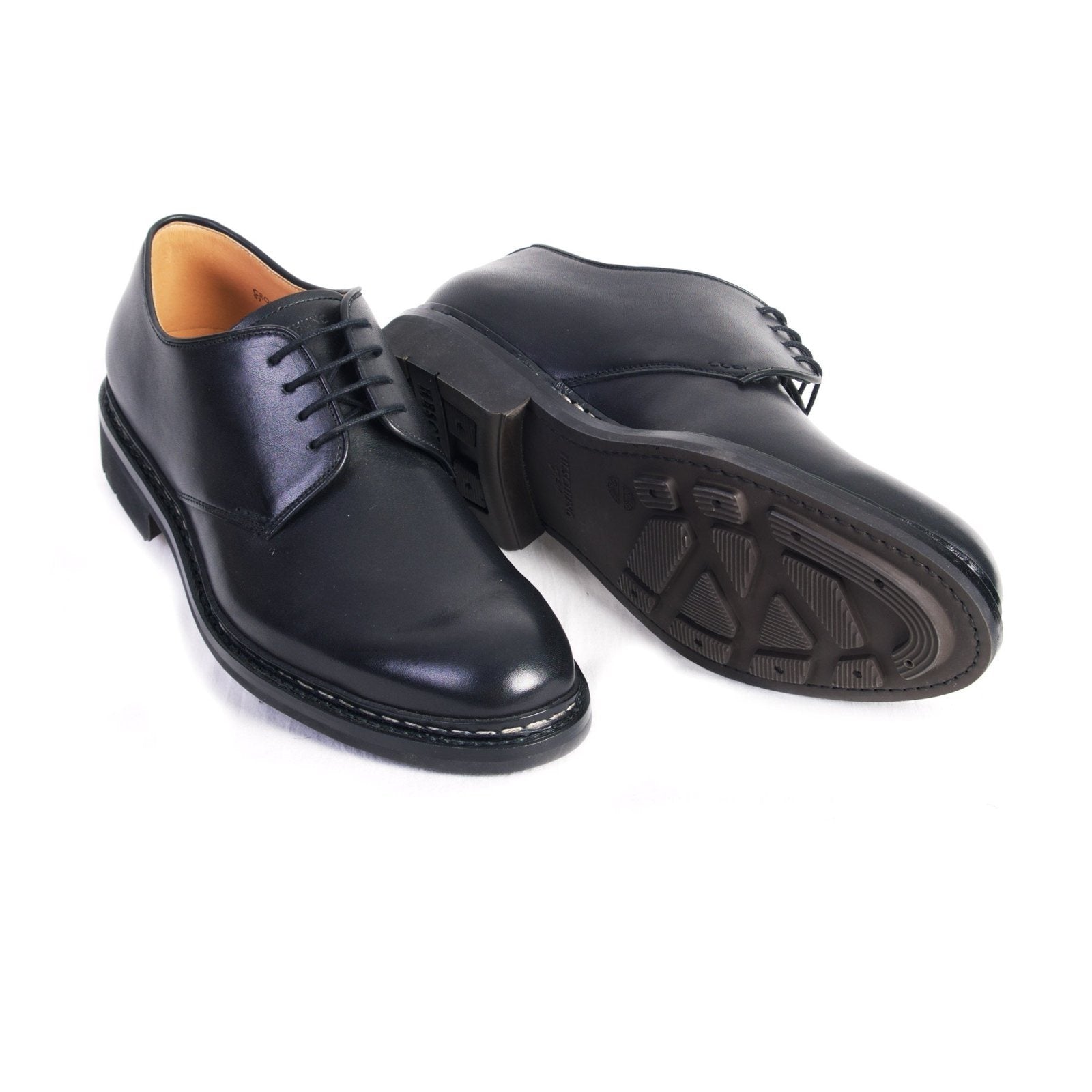 CROCUS | Leather Derby Shoe | Black | €420 -Heschung- HANSEN Garments