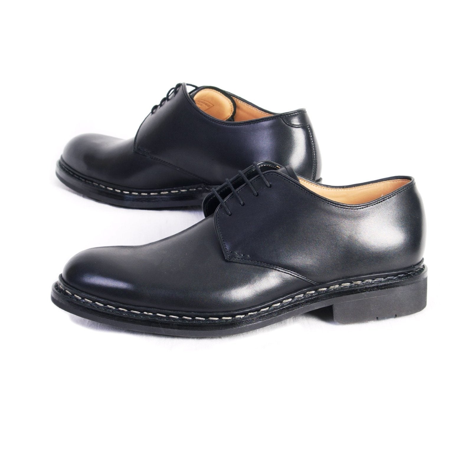 CROCUS | Leather Derby Shoe | Black | €420 -Heschung- HANSEN Garments