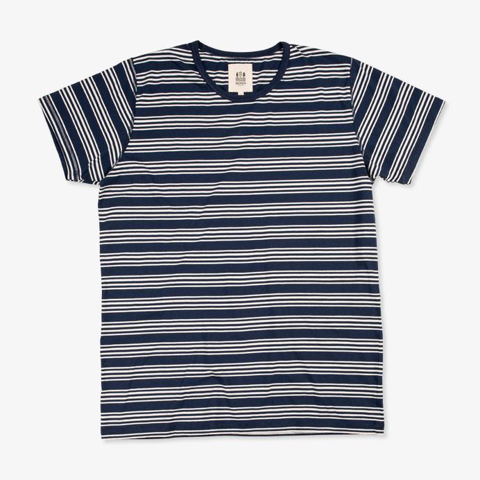 DANI | Short Sleeve T-shirt | Bleu Mayol Stripe | €60 -HEMEN BIARRITZ- HANSEN Garments