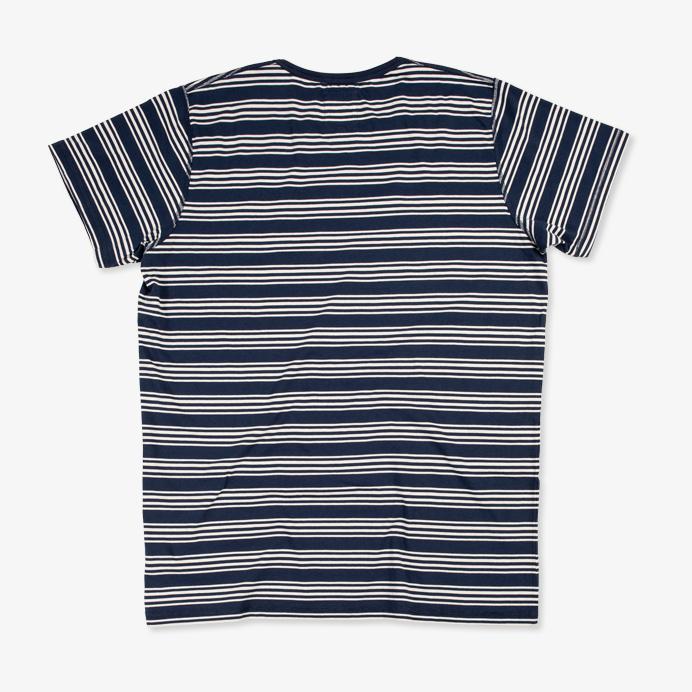 DANI | Short Sleeve T-shirt | Bleu Mayol Stripe | €60 -HEMEN BIARRITZ- HANSEN Garments