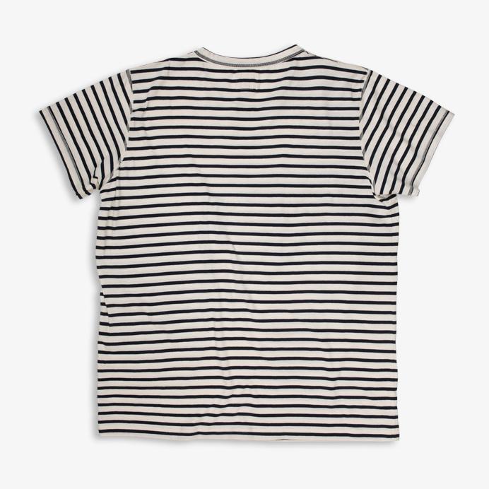 DANI | Short Sleeve T-shirt | Breton Stripe | €60 -HEMEN BIARRITZ- HANSEN Garments