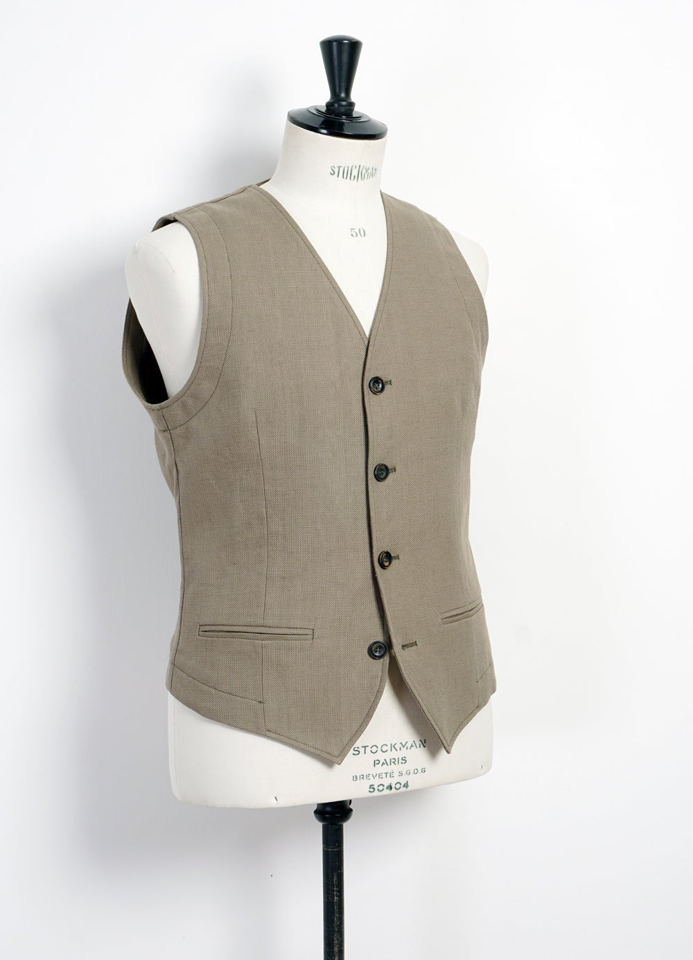 HANSEN GARMENTS - DANIEL | Classic Waistcoat | Bay Leaf - HANSEN Garments