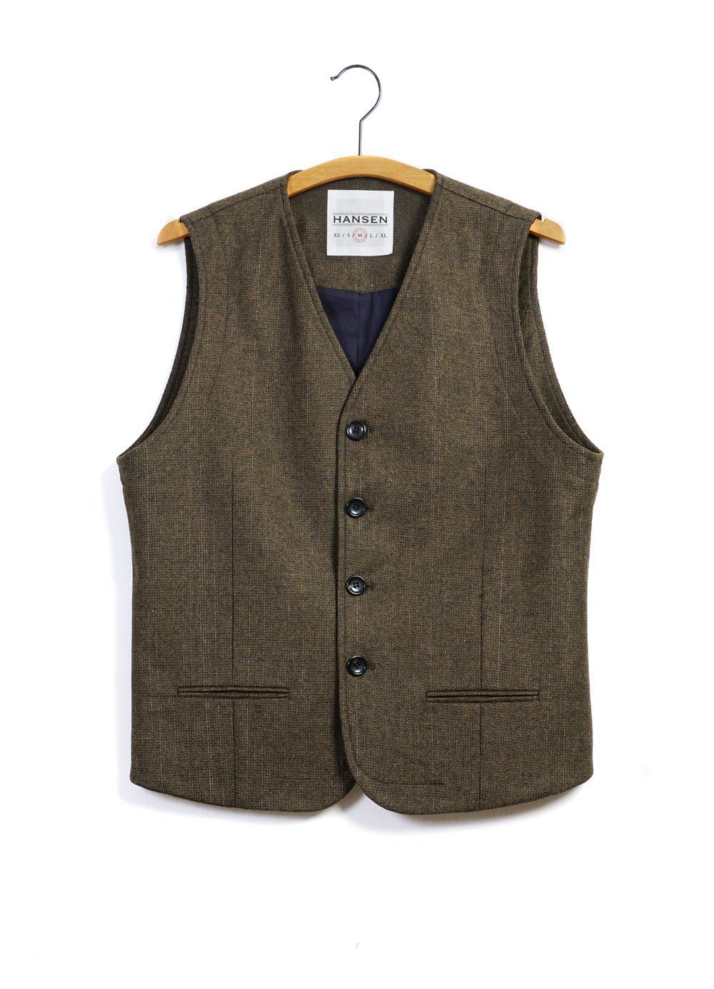 DANIEL | Informal 4-button Waistcoat | October | €230 -HANSEN Garments- HANSEN Garments