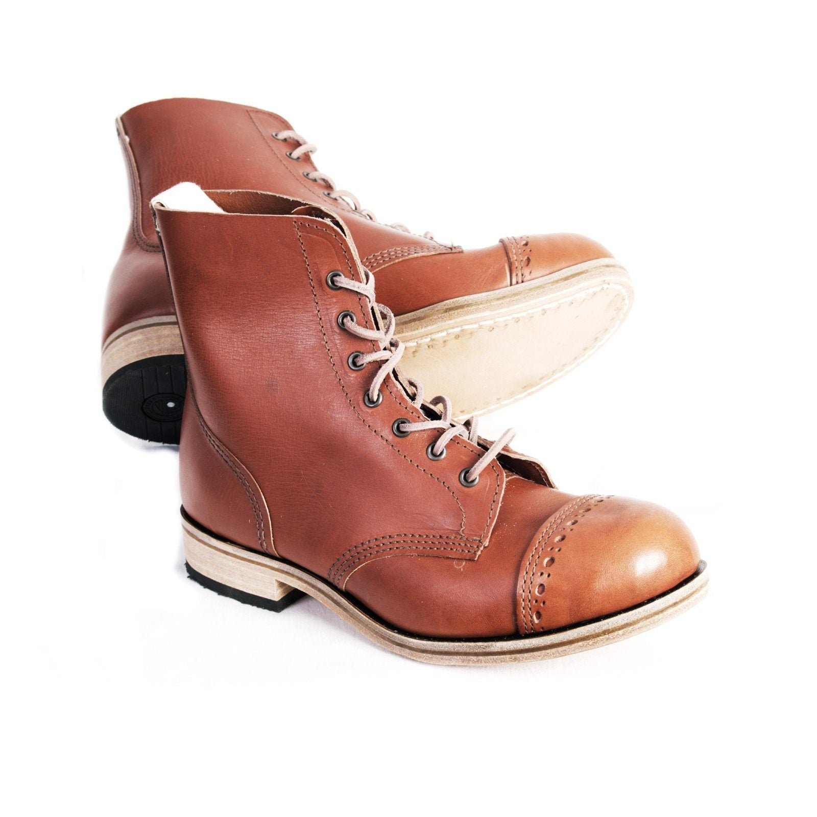 DERBY BOOT | Traditional Work Boot | Cognac | €375 -William Lennon- HANSEN Garments