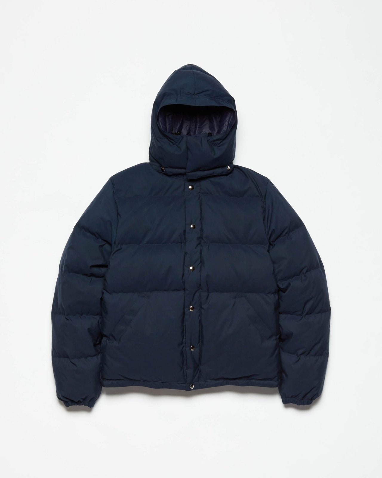 Down Sweater | 60/40 Cotton/Nylon Down Jacket | Navy | HANSEN Garments
