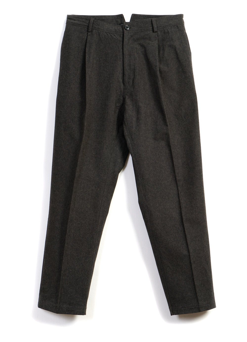 EIGIL | Wide Work Trousers | Coal | €240 -HANSEN Garments- HANSEN Garments