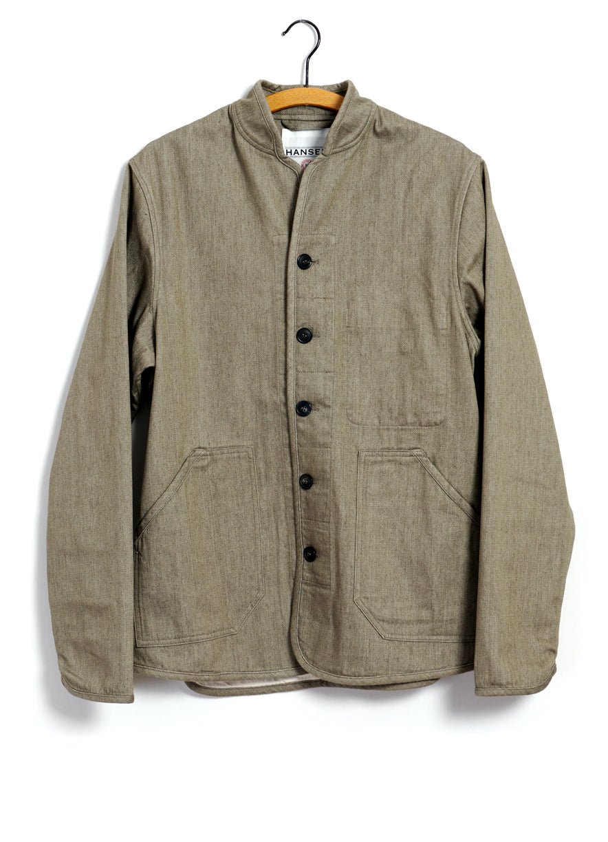 HANSEN GARMENTS - ERLING | Quilted Work Jacket | Safari - HANSEN Garments