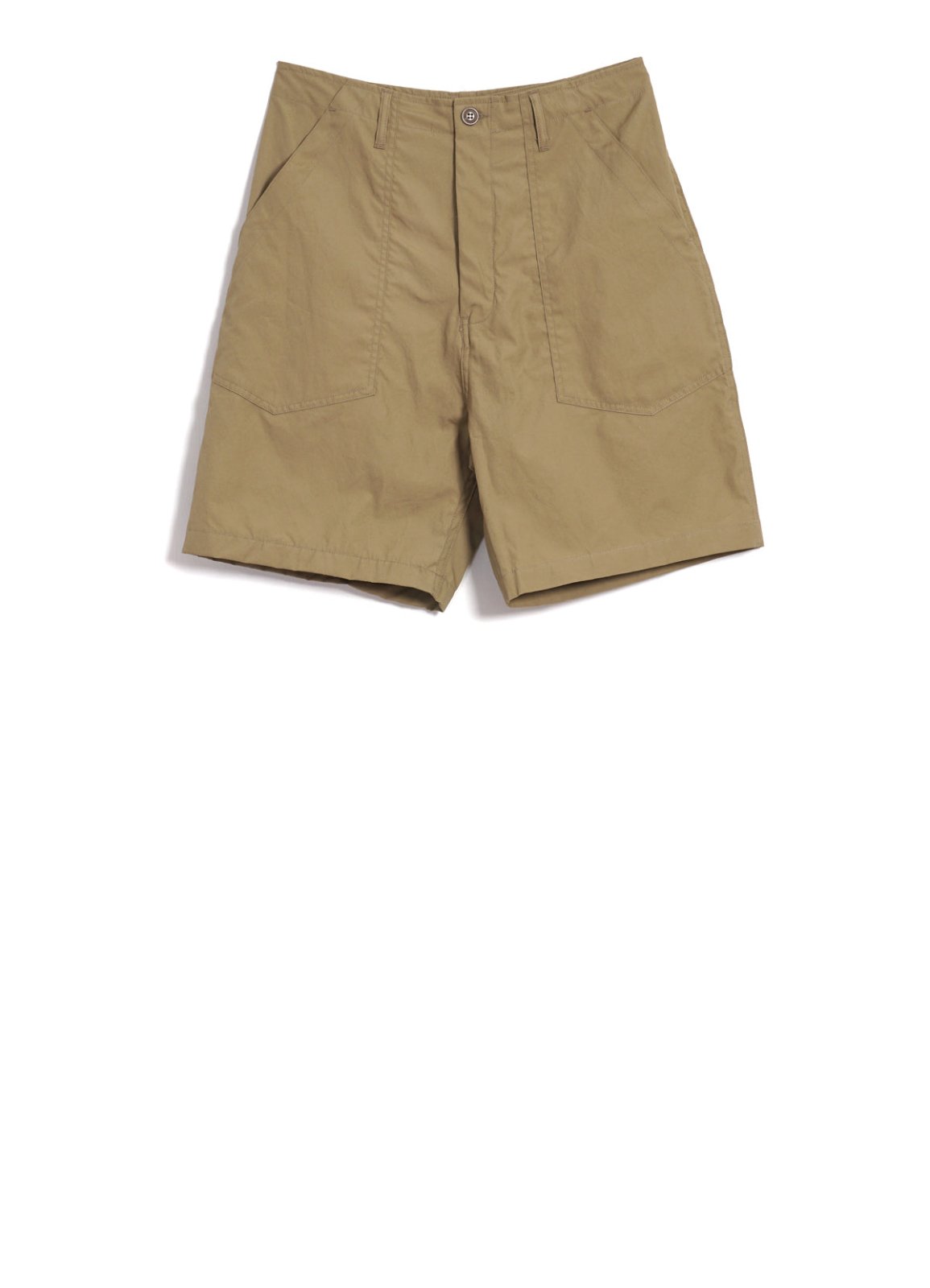 FATIGUE SHORTS | Large Patch Pocket Shorts | Khaki | HANSEN Garments