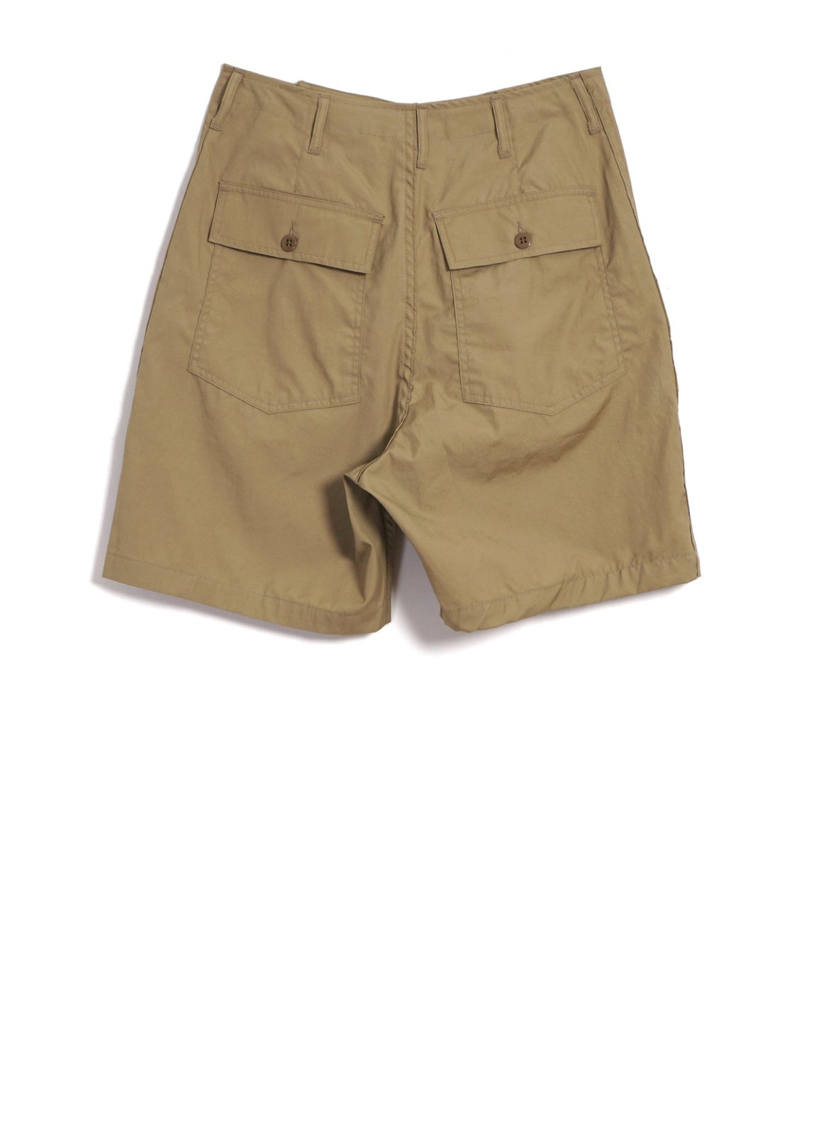 FATIGUE SHORTS | Large Patch Pocket Shorts | Khaki | HANSEN Garments