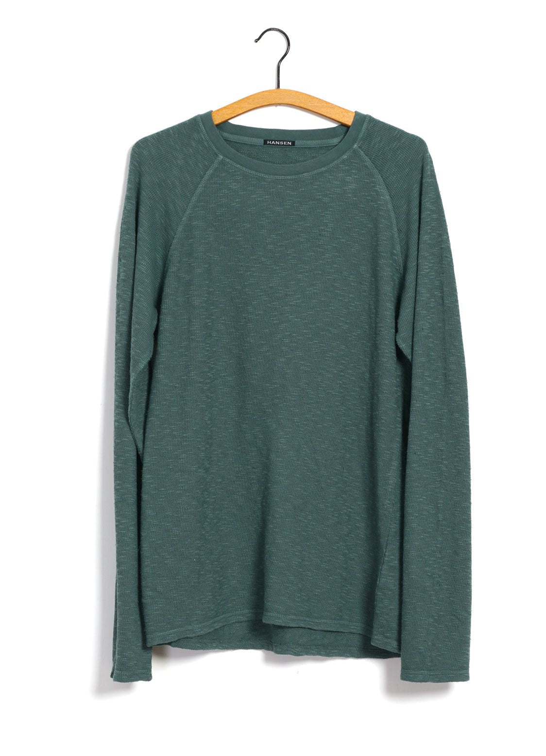 HANSEN GARMENTS - FELIX | Raglan Long Sleeve T-shirt | Eucalyptus - HANSEN Garments