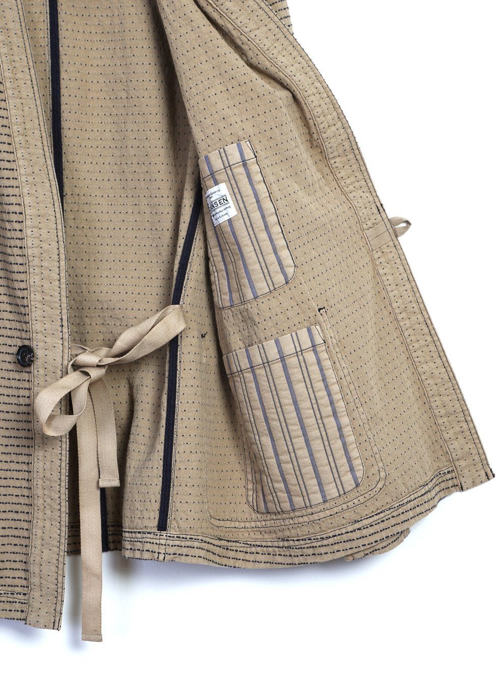 HANSEN GARMENTS - FOLKE | Scarecrow´s Jacket | Beige - HANSEN Garments