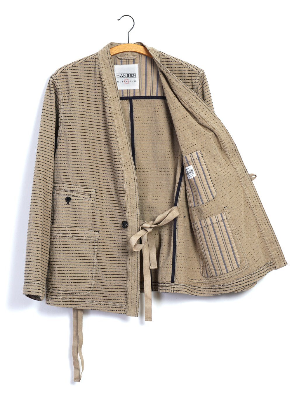 HANSEN GARMENTS - FOLKE | Scarecrow´s Jacket | Beige - HANSEN Garments