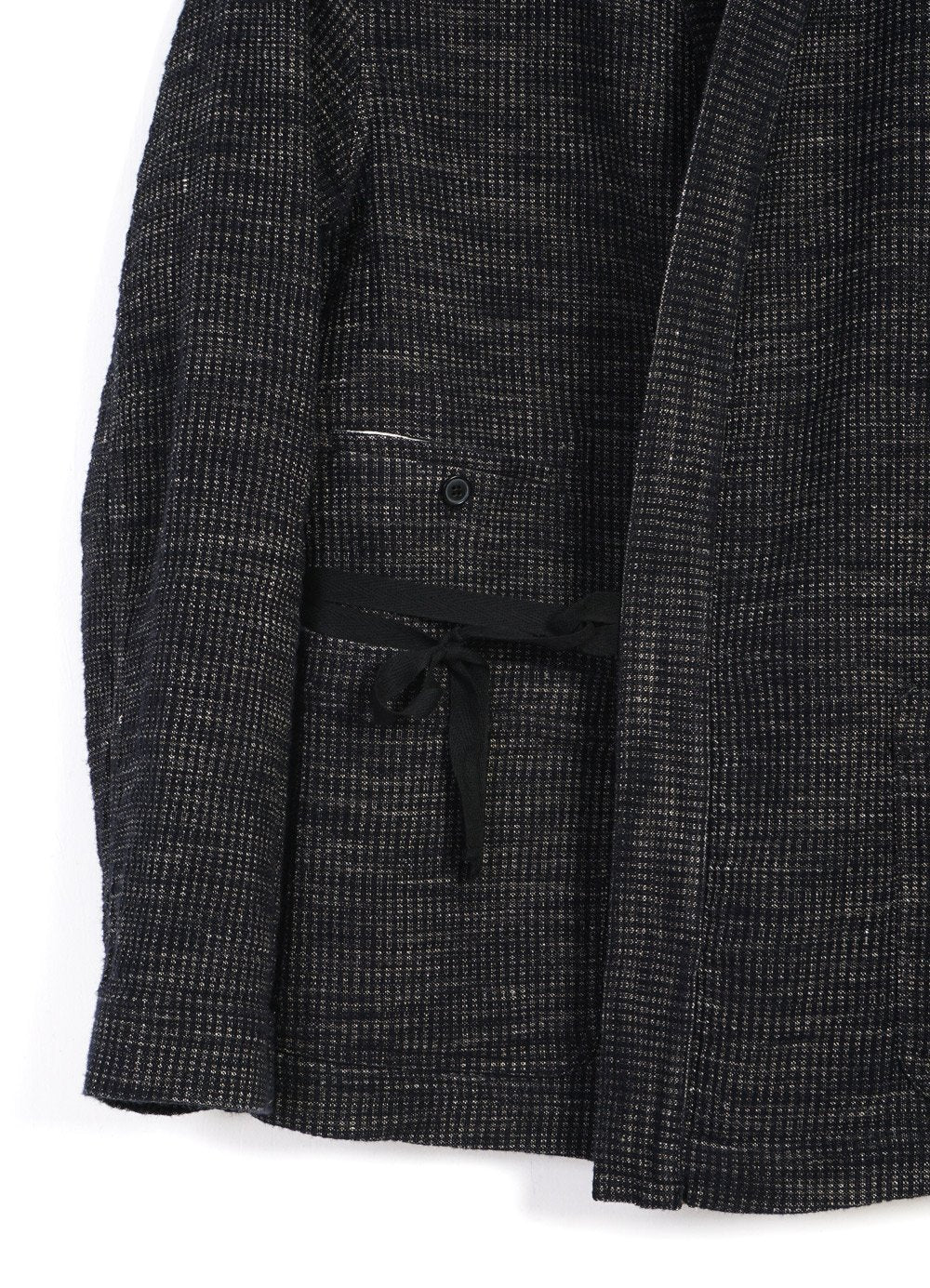 HANSEN GARMENTS - FOLKE | Scarecrow´s Jacket | Black Hemp - HANSEN Garments