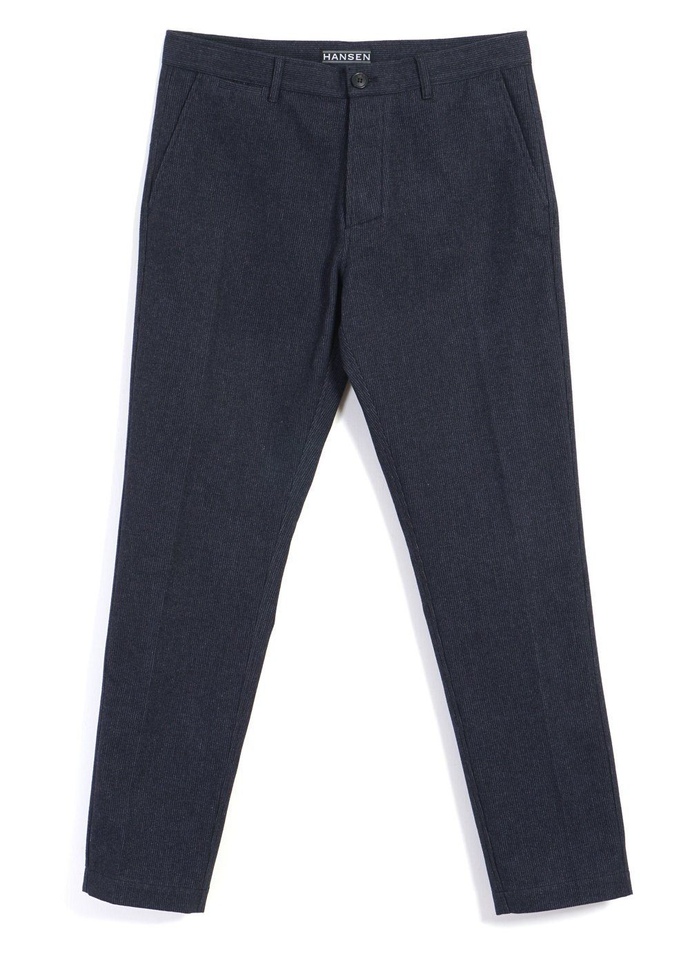 HANSEN GARMENTS - FRED | Regular Fit Trousers | Brushed Blue - HANSEN Garments