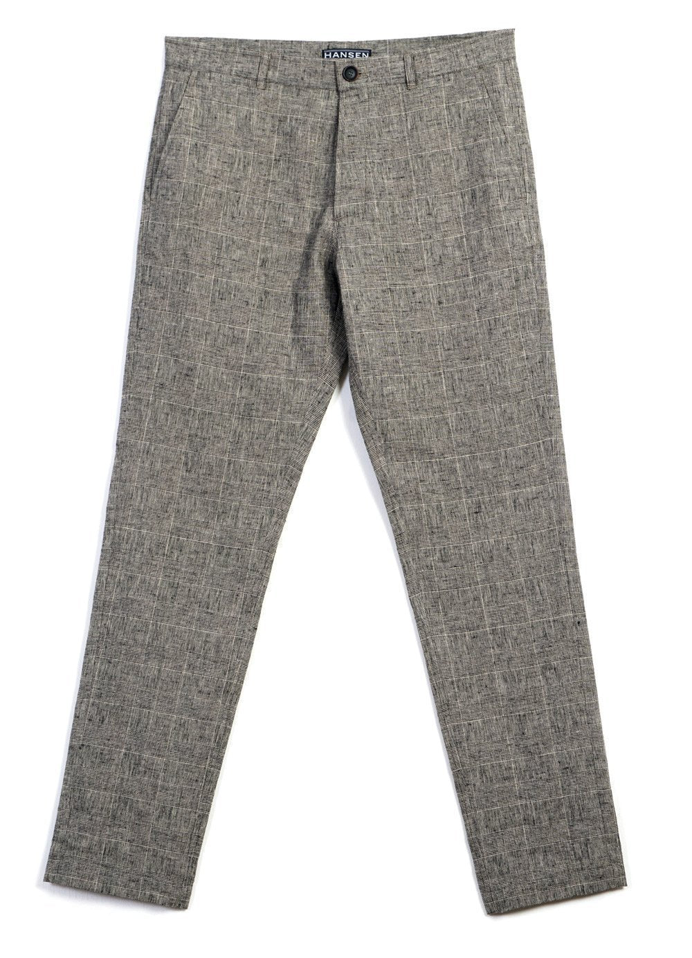 FRED | Regular Fit Trousers| Check 2 -HANSEN Garments- HANSEN Garments