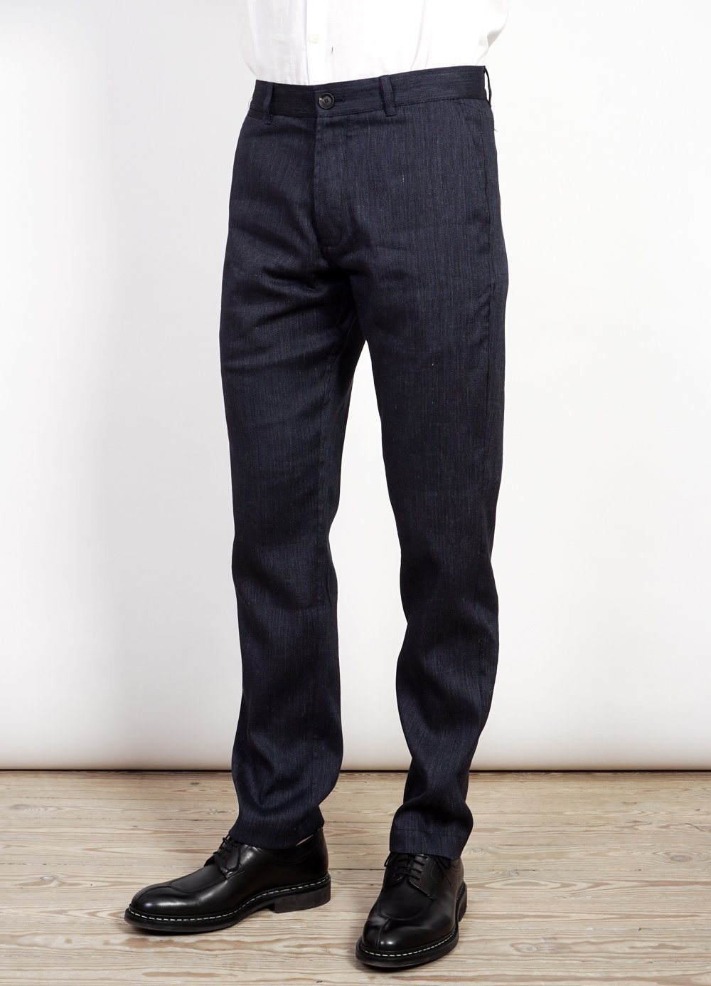 FRED | Regular Fit Trousers | Navy Melange -HANSEN Garments- HANSEN Garments