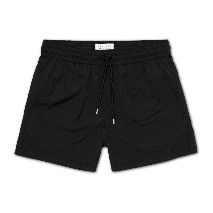 ATALAYE - FREGATE RECYCLED | Swim Shorts | Black - HANSEN Garments