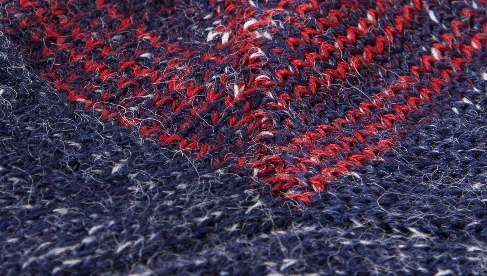 MERZ B. SCHWANEN - GOOD ORIGINALS | Wool Socks | Ink Blue/Nature - HANSEN Garments