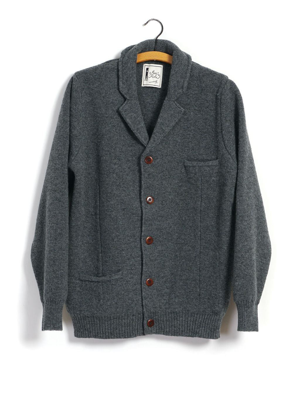 G.R.P - GRP x MAX ROHR | Merino Wool Blazer | Grey - HANSEN Garments