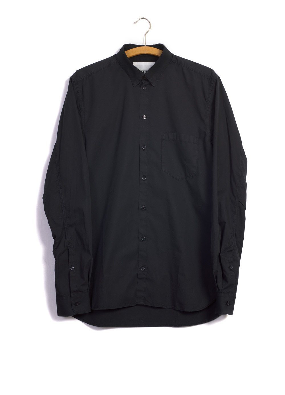 HAAKON | Hidden Button Down Shirt | Black | €150 -HANSEN Garments- HANSEN Garments
